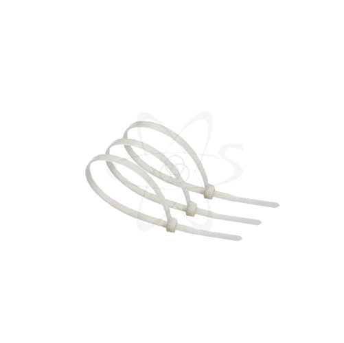 Кабельная стяжка нейлон 8х450мм белый  100шт
