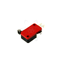 Микропереключатель KW1-103-6 16(4) А 250V AC короткий ролик