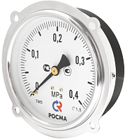 Вакуумметр ТВ-320ТКП.00 (-0,1...0 MPa) M12x1.5.150C.1.5 с гидрозаполнением