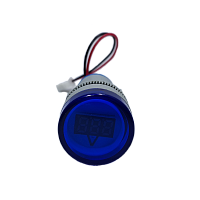 Амперметр мини ADA-22(B) синий