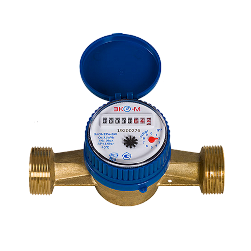 Счетчик воды ЭКОМЕРА-25 Холодный Одноструйный