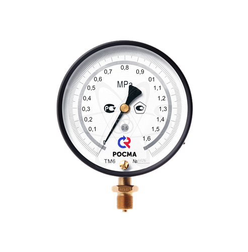 Манометр образцовый ТМ-610РМТИ.00 (0...1,6 MPa)М20х1,5.кл0,4 