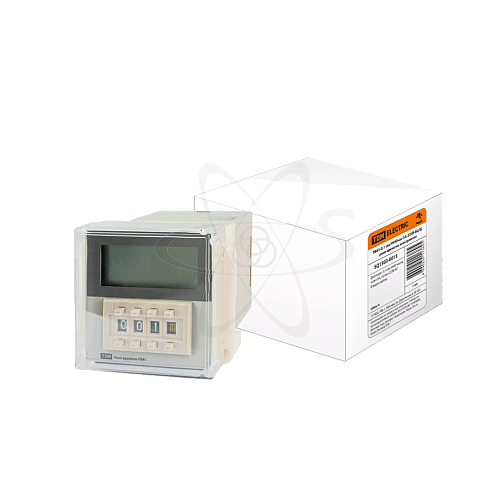 Реле времени РВ41-0,1сек/9990час-5А-220В-8Ц/Щ TDM