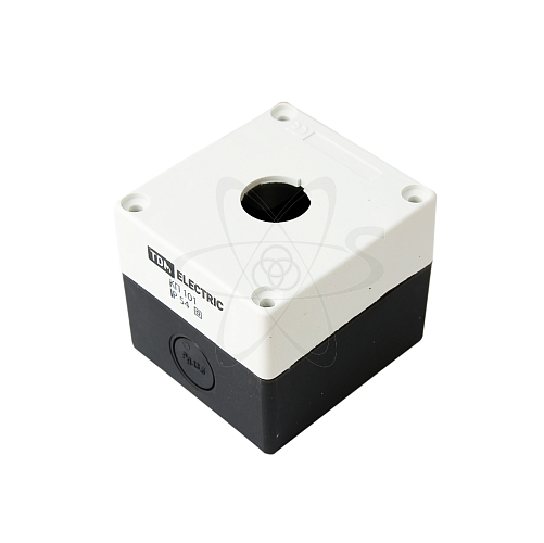 Корпус КП101 для кнопки 1 место белый